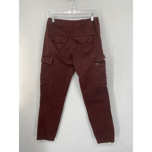 LUCKY BRAND 0/25 BROWN CARGO COTTON HIGH WAIST - Picture 4 of 4